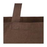 Saco de algodão OEKO-TEX com fole e asas compridas 180 g/m2 sexta vista