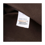 Saco de algodão OEKO-TEX com fole e asas compridas 180 g/m2 sétima vista