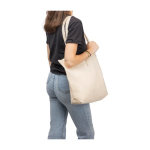 Saco de algodão com certificação OEKO-TEX e asas compridas 140 g décima vista