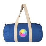 Saco desportivo de algodão OEKO-TEX, fecho de correr e asas compridas segunda vista