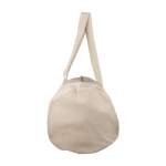 Saco desportivo em algodão natural OEKO-TEX com alças compridas quarta vista