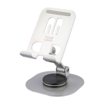 Suporte para telemóvel dobrável de alumínio com rotação 360º segunda vista