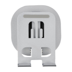 Suporte para telemóvel dobrável de alumínio com rotação 360º sexta vista