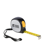 Fita métrica magnética de plástico com tira e tranca de 5 m cor preto vista principal