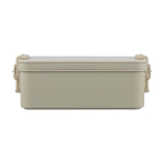 Lancheira empilhável de 2 níveis com conjunto de talheres 2,2 L quarta vista