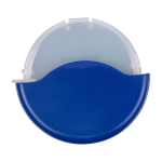 Cortador de pizza com capa amovível e lâmina de aço inoxidável cor azul primeira vista