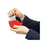 Cortador de pizza com capa amovível e lâmina de aço inoxidável sexta vista