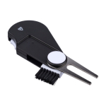 Ferramenta multiusos de plástico para golfe com marcador e pontuador primeira vista