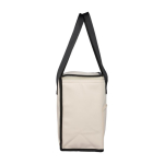 Saco térmico de couro sintético, asas compridas e bolso dianteiro 9 L quinta vista