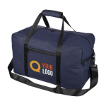 Saco desportivo e de viagem de couro sintético reciclado com asa dupla segunda vista