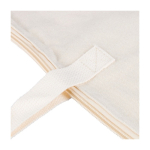 Saco de polialgodão reciclado, cremalheira e asas compridas 330 g/m2 sétima vista