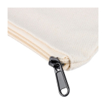 Saco de polialgodão reciclado, cremalheira e asas compridas 330 g/m2 oitava vista