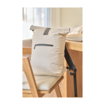 Mochila enrolável de couro sintético para portátil 16'' décima segunda vista