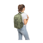 Mochila desportiva com fitas elásticas e redes laterais décima vista