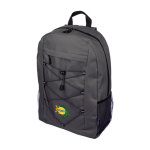 Mochila desportiva com fitas elásticas e redes laterais segunda vista