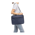 Pasta para portátil com bolso dianteiro e alça regulável 15''