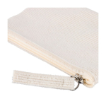 Porta-moedas de bombazine para personalizar fecho de correr a condizer quarta vista