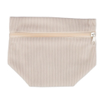 Nécessaire de bombazine para personalizar, fecho de correr a condizer sexta vista