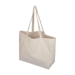 Saco de bombazine com asas compridas, 1 compartimento e bolso interior primeira vista