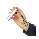 Lanterna de alumínio recarregável com tira de pulso e 3 modos de luz décima vista