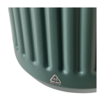 Copo takeaway de aço inoxidável reciclado de parede dupla 400 ml sexta vista