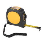 Fita métrica de face dupla com janela de visualização superior 3 m primeira vista