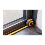 Fita métrica de face dupla com janela de visualização superior 3 m nona vista