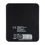 Estação de carga 3 em 1 com colunas e suporte 1200 mAh quinta vista