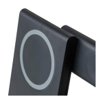 Estação de carga sem fios magnética 3 em 1, ultrafina, 15 W