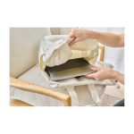 Mochila de poliéster reciclado para portátil com alças superiores 16''