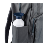 Mochila de poliéster reciclado para portátil com alças superiores 16'' oitava vista