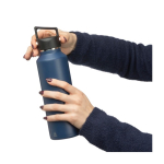 Garrafa de aço inoxidável de parede dupla, tampa de transporte 600 ml décima segunda vista