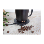 Caneca plástico inteligente controlo temperatura Prixton Tempo 300 ml cor preto quarta vista