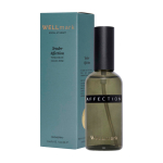 Ambientador em spray de vidro com 3 aromas únicos WELLmark 100 ml cor preto