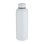 Garrafa de aço inoxidável reciclado especial para sublimação 750 ml cor branco