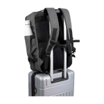 Mochila de cabine para portátil de poliéster reciclado 25 L 17'' cor cinzento mesclado segunda vista