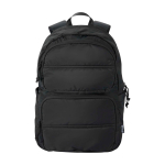 Mochila para portátil ecológica repelente à água PC 15,6” e 18 L cor preto segunda vista frontal