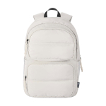 Mochila para portátil ecológica repelente à água PC 15,6” e 18 L cor areia segunda vista frontal