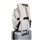 Mochila para portátil ecológica repelente à água PC 15,6” e 18 L cor areia segunda vista