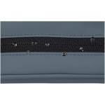 Bolsa organizadora para acessórios tecnológicos, fecho de correr 1 L cor azul bondi vista detalhe 1