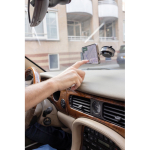 Suporte magnético universal 360° ideal para telemóvel e mãos-livres cor preto