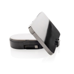 Conjunto ecológico de cabos de carga retrácteis com várias saídas 60 W cor preto quinta vista