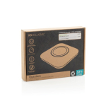 Base de carga sem fios magnética 25 W com cabo USB-C cor cinzento vista com caixa