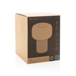 Candeeiro ecológico com colunas portáteis e BT 5.3 10 W 2000 mAh cor preto segunda vista com caixa