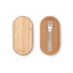 Conjunto de lancheiras herméticas com tampa plana Black & Blum 1 L cor cinzento décima vista