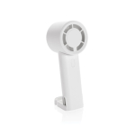 Ventoinha portátil ecológica com bateria recarregável 2 W 1200 mAh cor branco