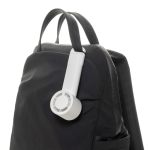 Ventoinha portátil ecológica com bateria recarregável 2 W 1200 mAh cor branco terceira vista