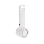 Ventoinha portátil ecológica com bateria recarregável 2 W 1200 mAh cor branco quarta vista