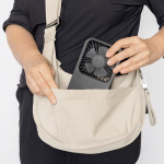 Ventoinha de secretária recarregável com 3 velocidades 5 W 1200 mAh cor preto vista de ambiente 4