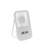 Ventoinha de secretária recarregável com 3 velocidades 5 W 1200 mAh cor branco vista principal
